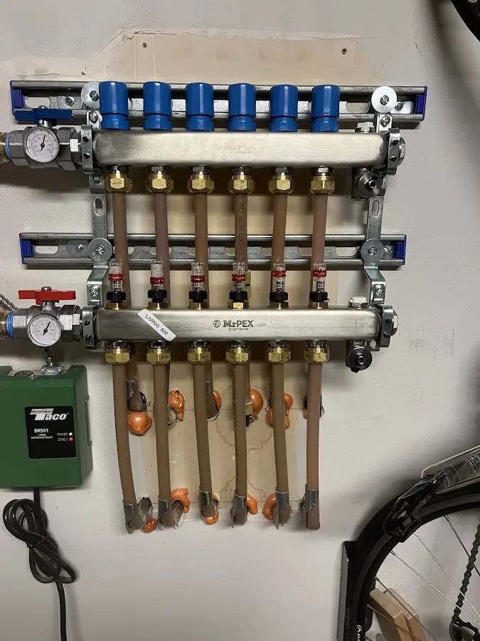 Plumber performing Leak Detection at a residential property in Kenner